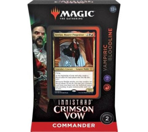 Innistrad Crimson Vow Talia Commander Vampiric Bloodline MtG