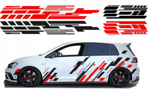 MOTYW na Auto CAMO kamuflaż NAKLEJKI 4-arkusze