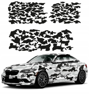 Naklejka Na Samochód Moro Camo 98x590cm