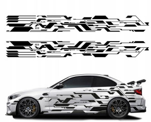 Naklejka Na Samochód Moro Camo 44x800cm