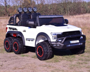 !HIT! OGROMNY TERENOWY JEEP Auto na akumulator+6kół+FULL OPCJA!