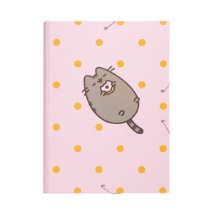 Pusheen Rose Teczka Gruba Donut