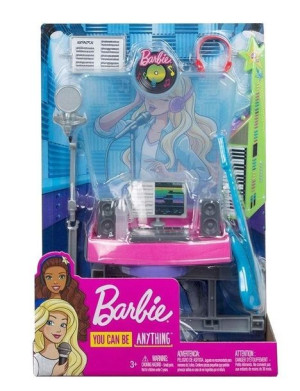 Mattel Barbie Zestaw Mebelków - Pracownia muzyczna