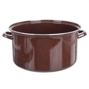 Garnek emaliowany gastronomiczny duży 32cm 13L