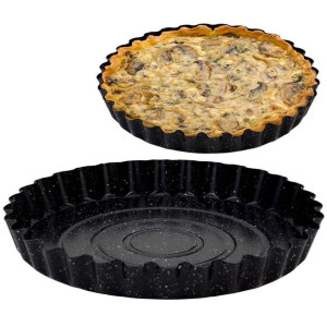 Forma foremka granitowa NATURE na tartę do pieczenia tarty 28 cm