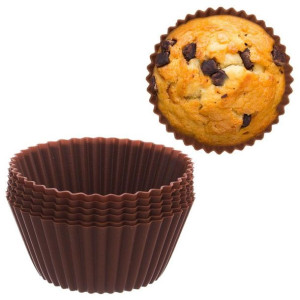 Forma foremka SILIKONOWA na muffinki do pieczenia muffinek babeczek 6 sztuk