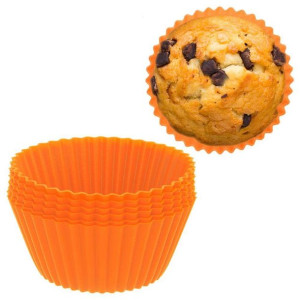 Forma foremka SILIKONOWA na muffinki do pieczenia muffinek babeczek 6 sztuk