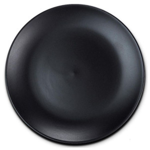Talerz ceramiczny SOHO CZARNY deserowy płytki 21 cm