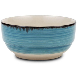 Miska miseczka ceramiczna FADED BLUE na płatki sałatki surówki budyń zupę 1