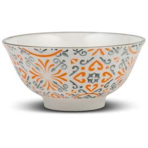 Miska miseczka porcelanowa MAIOLICA ORANGE na płatki sałatki surówki budyń