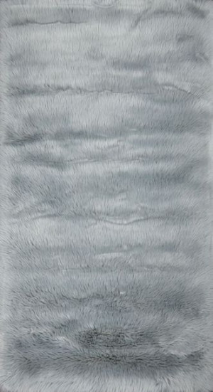 Dywan ALASKA 93260 szary sztuczna skóra futro shaggy 120x170cm