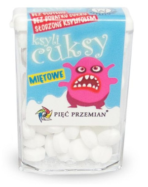 Lumarko Cukierki Z Ksylitolu Ksylicuksy O Smaku Miętowym Bezglutenowe 13 G!