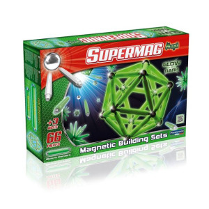 Supermag Maxi Glow 66 El, Klocki Magnetyczne