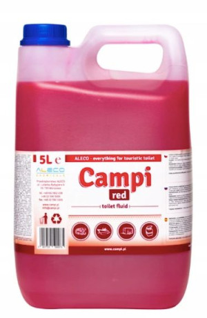 Płyn Do Toalet Turystycznych Do Spłuczki Red 5l