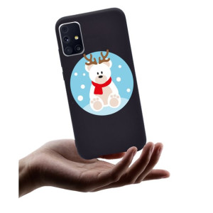 Etui świąteczne Mikołajki do Samsung M31s WZORY