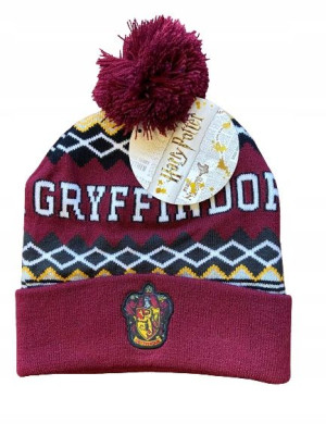 Czapka Dziecięca Harry Potter Gryffindor Rozm. 54