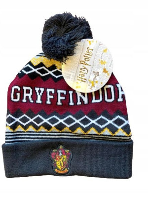 Czapka Dziecięca Harry Potter Gryffindor Rozm. 56