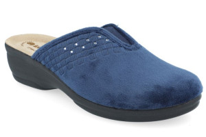 Kapcie damskie domowe Inblu BJ 129 granatowy