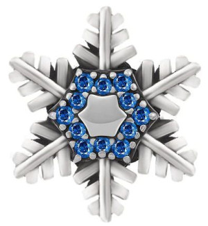 Charms Srebro Limitowana Edycja by Czerwiński - PŁATEK ŚNIEGU
