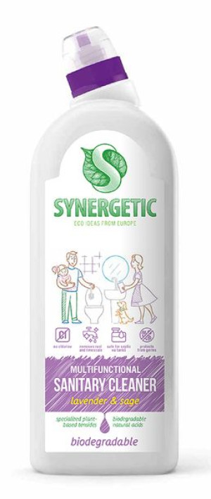 SYNERGETIC Certyfikowany Biodegradowalny środek do mycia toalet i łazienek
