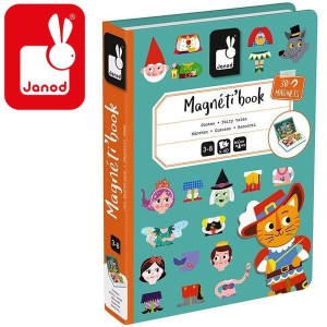 Magnetyczna Układanka Świat Baśni Magnetibook Janod