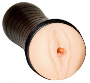Sztuczna Pochwa Masturbator Czarna Tuba + Gratis
