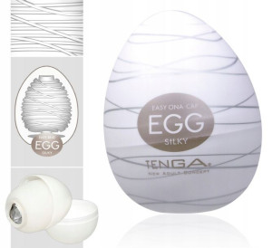 Sztuczna Pochwa Masturbator Tenga Egg Silky