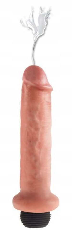 Dildo z funkcją wytrysku Sztuczny Penis 22 cm
