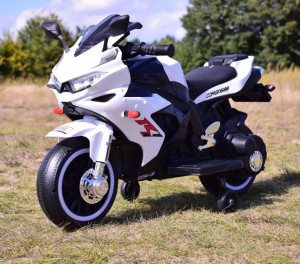 !HIT Motor na akumulator dla dziecka+świecące koła+ekoskóra+silniki STRONG!