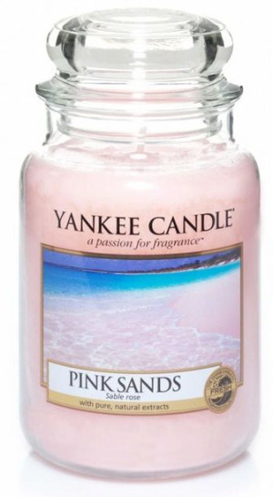 Świeczka Yankee Candle Pink Sands duży słoik 623g