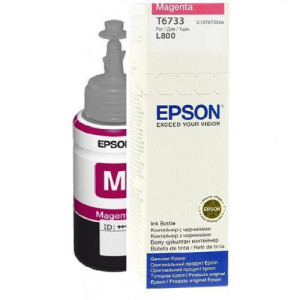 Tusz Epson T6733 T673x - Purpurowy
