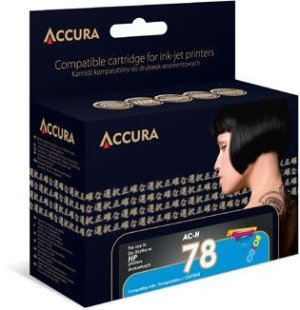 Tusz Accura do HP 78 (C6578AE) - kolorowy