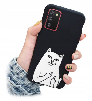 Etui Matowe Matt wzory do Samsung Galaxy A03s