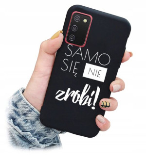Etui case Matt Modne wzory do Samsung Galaxy A03s