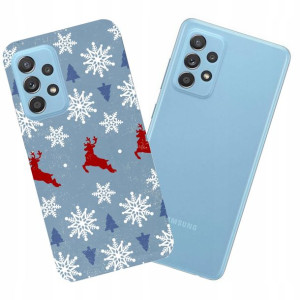 Etui Świąteczne do Samsung A52 A52 5g A52s wzory