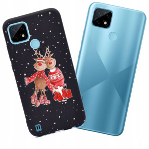 Etui Świąteczne Prezent do Realme 7i / C12 wzory