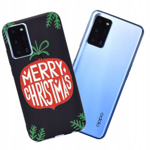 Etui Świąteczne Prezent do Oppo A55 5G wzory