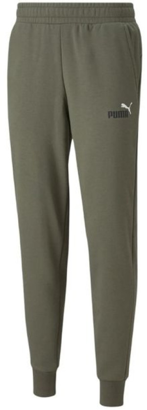 Spodnie męskie Puma ESS+ 2 Col Logo Pants zielone 586767 44