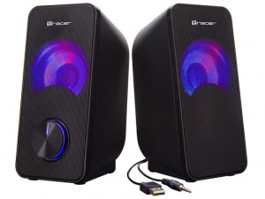 Głośniki komputerowe Tracer 2.0 Loop RGB USB