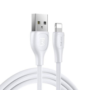Remax Lesu Pro kabel przewód USB - Lightning 480 Mbps 2,1 A 1 m biały (RC-1