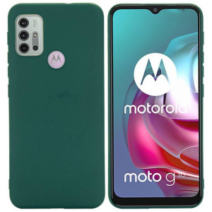 Etui MOTOROLA MOTO G10 Back Żel Matt ciemnozielone