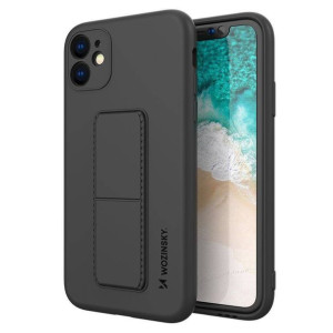 Wozinsky Kickstand Case elastyczne silikonowe etui z podstawką Oppo Reno 4