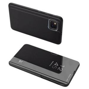 Clear View Case futerał etui z klapką Realme 8 Pro / Realme 8 czarny