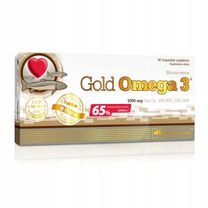 Olimp Gold Omega 3 60 Caps 65% Olej Rybi Epa Dha
