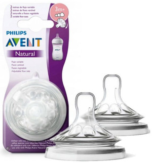 Avent Natural SMOCZEK DO BUTELKI 3 TRÓJPRZEPŁYWOWY