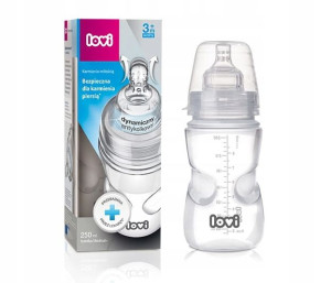 LOVI butelka 250ml MEDICAL+ smoczek 3m+