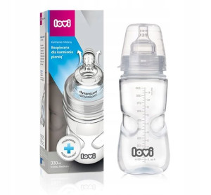 LOVI butelka 330ml MEDICAL+ smoczek 9m+