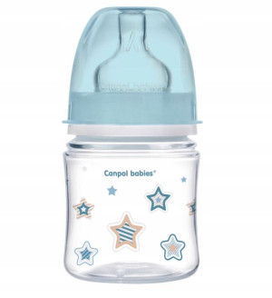 BUTELKA Antykolkowa Canpol NEWBORN 120 ml Smoczek