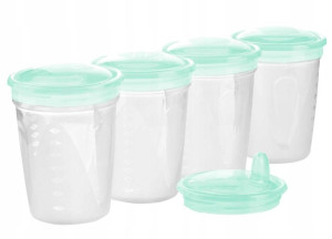 Pojemniki na MLEKO Pojemnik pokarm 200ml BABYONO