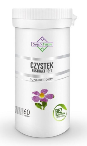 Lumarko Czystek Kreteński Ekstrakt 60 Kapsułek (600 Mg)!